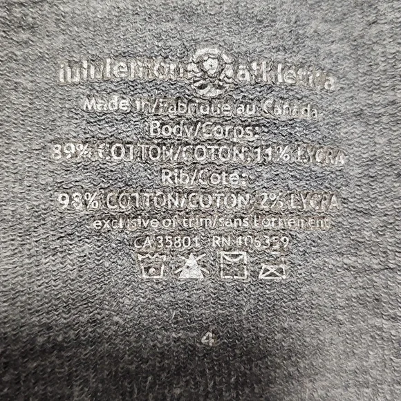 Lululemon Gray And Pink Size 4 Zip Up Jacket - Picture 4 of 4